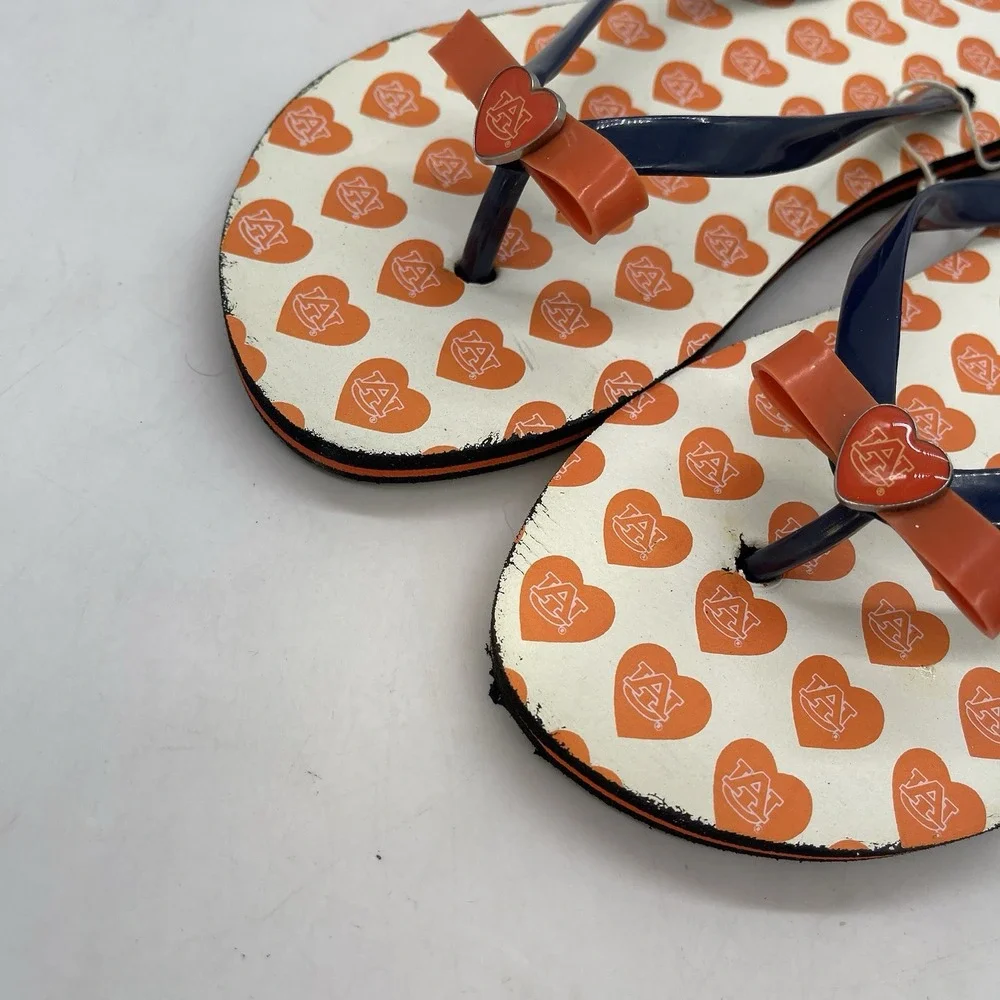 Auburn University Flip-Flops Women's Size 7 Mens Size 8 Sportswear